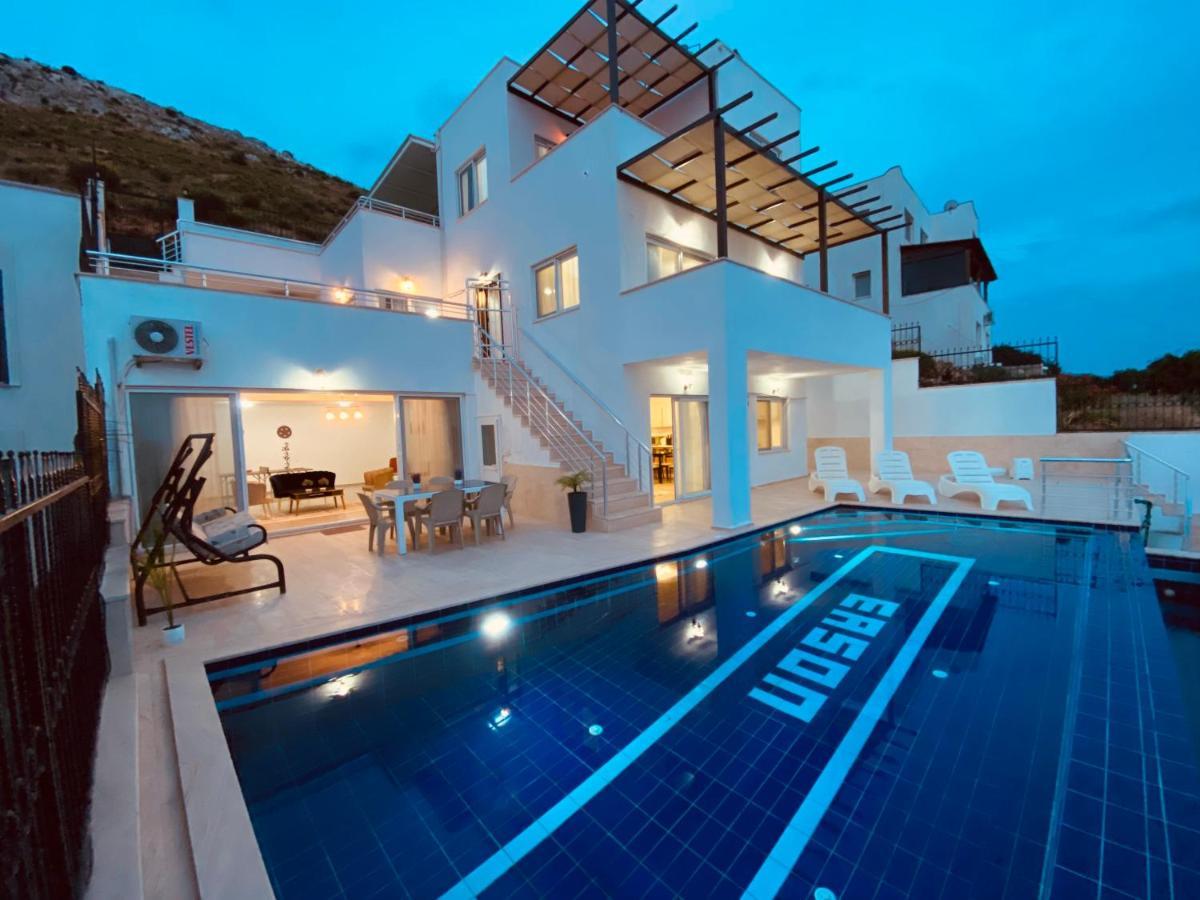 Bodrum Eason Villa & House 350M2 Full Sea View With Private Infinity Pool المظهر الخارجي الصورة