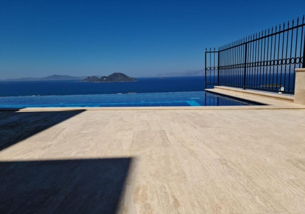 Bodrum Eason Villa & House 350M2 Full Sea View With Private Infinity Pool المظهر الخارجي الصورة