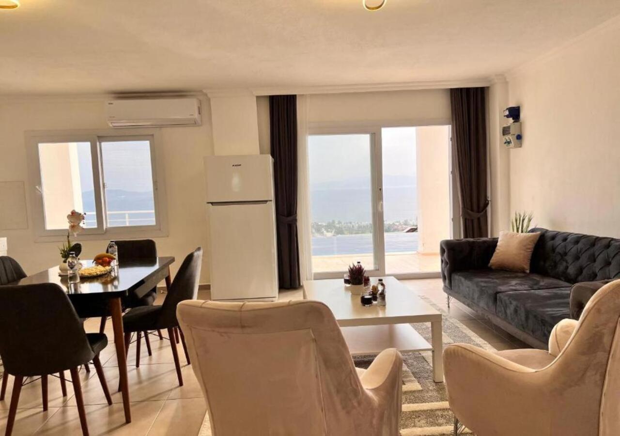 Bodrum Eason Villa & House 350M2 Full Sea View With Private Infinity Pool المظهر الخارجي الصورة