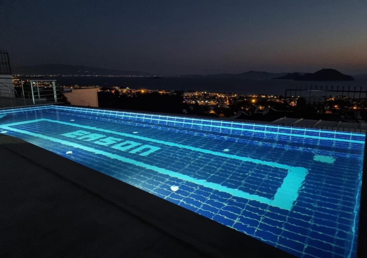 Bodrum Eason Villa & House 350M2 Full Sea View With Private Infinity Pool المظهر الخارجي الصورة