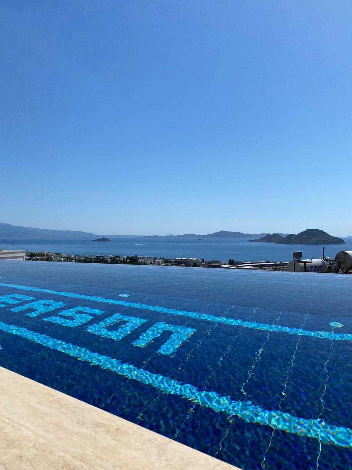 Bodrum Eason Villa & House 350M2 Full Sea View With Private Infinity Pool المظهر الخارجي الصورة