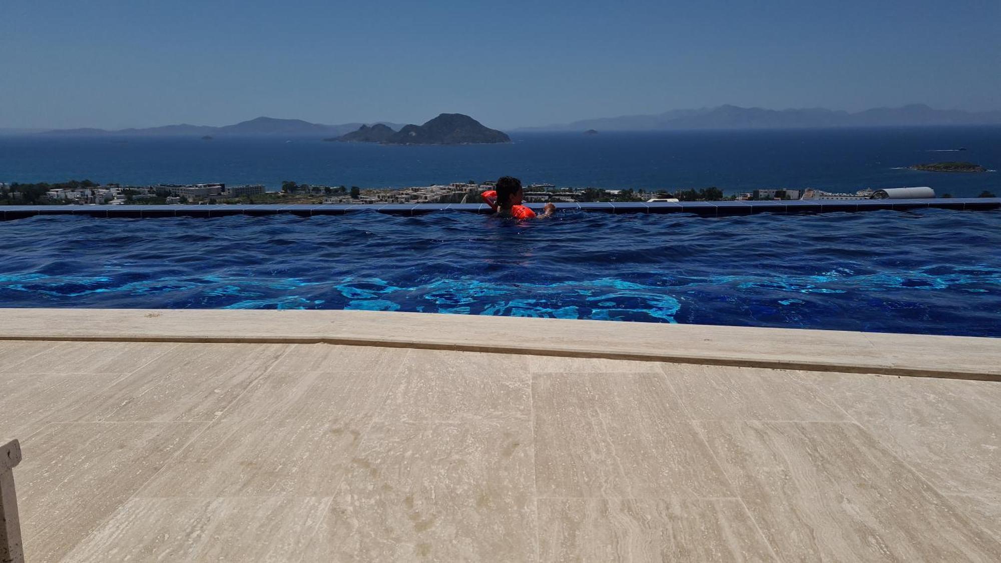 Bodrum Eason Villa & House 350M2 Full Sea View With Private Infinity Pool المظهر الخارجي الصورة