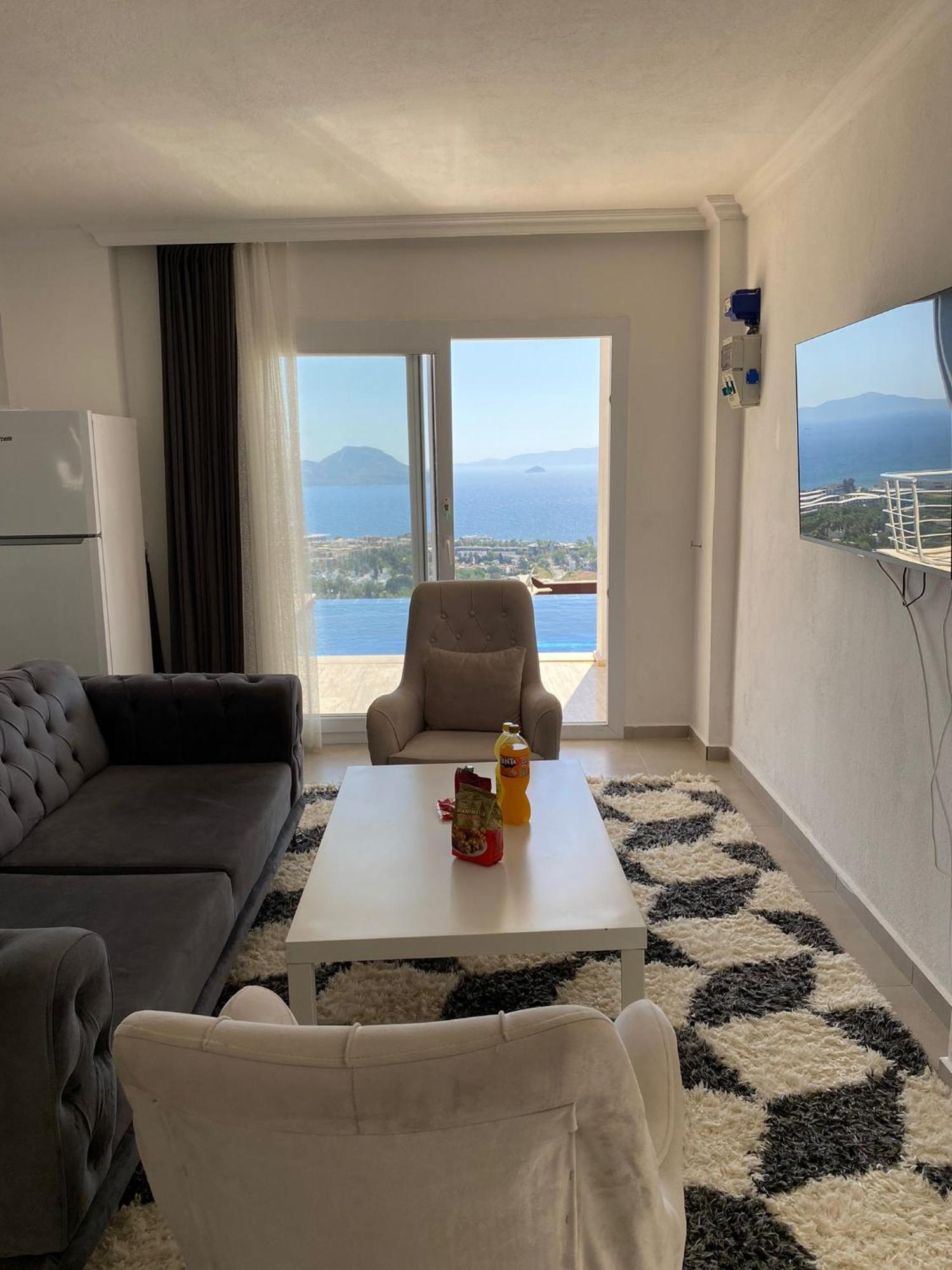 Bodrum Eason Villa & House 350M2 Full Sea View With Private Infinity Pool المظهر الخارجي الصورة