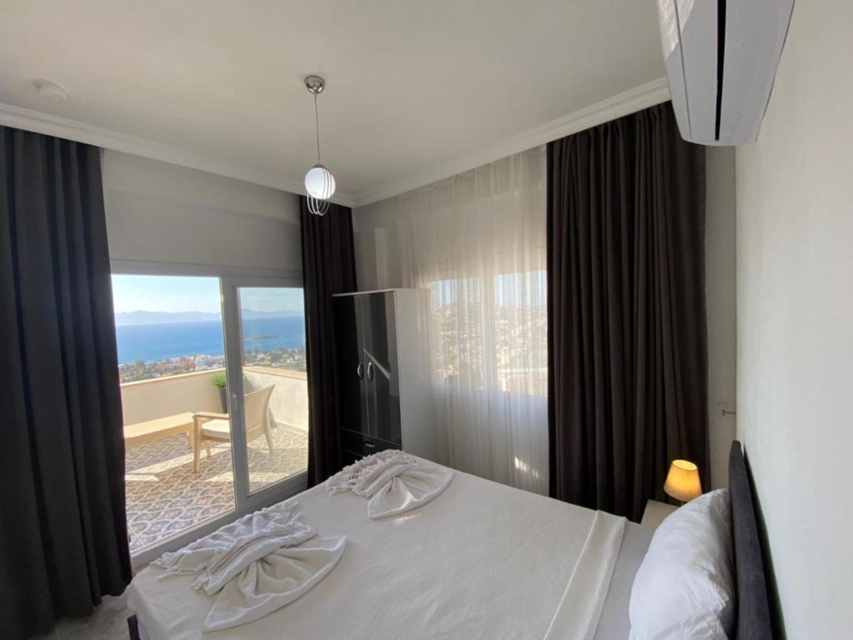 Bodrum Eason Villa & House 350M2 Full Sea View With Private Infinity Pool المظهر الخارجي الصورة
